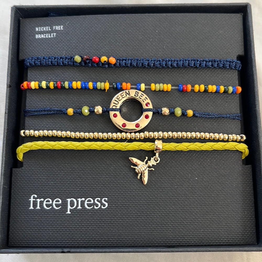Free Press bracelet set! Brand new never worn